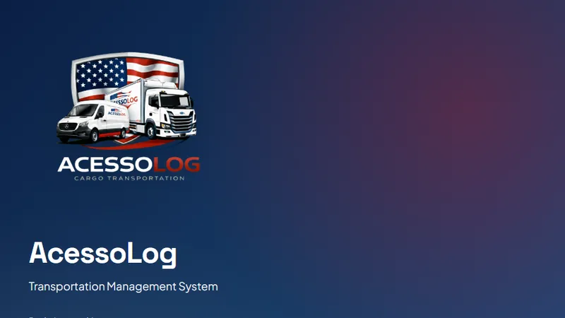 AcessoLog real-time logistics platform built by NTK Digital