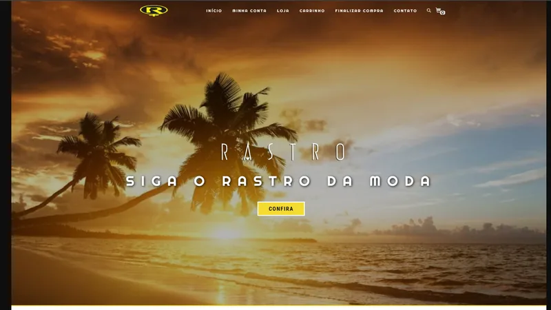 Rastro Modas online storefront built by NTK Digital